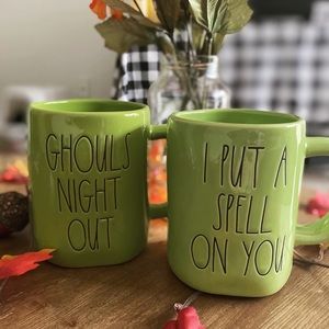 Rae Dunn Halloween Mugs